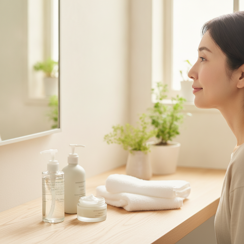 40代の乾燥肌が気になるときに見直したい朝夜の保湿ケア