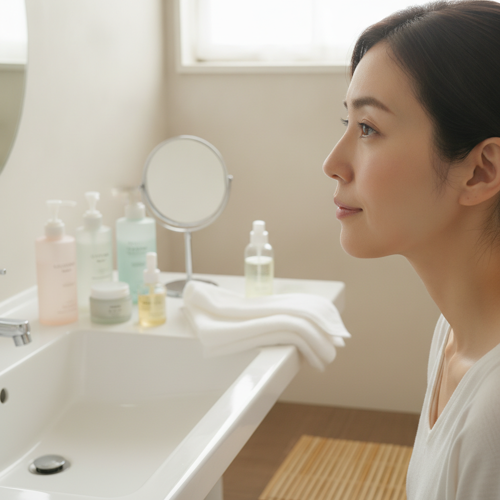 保湿の優先順位は朝と夜で変わる？40代・50代の使う順番整理