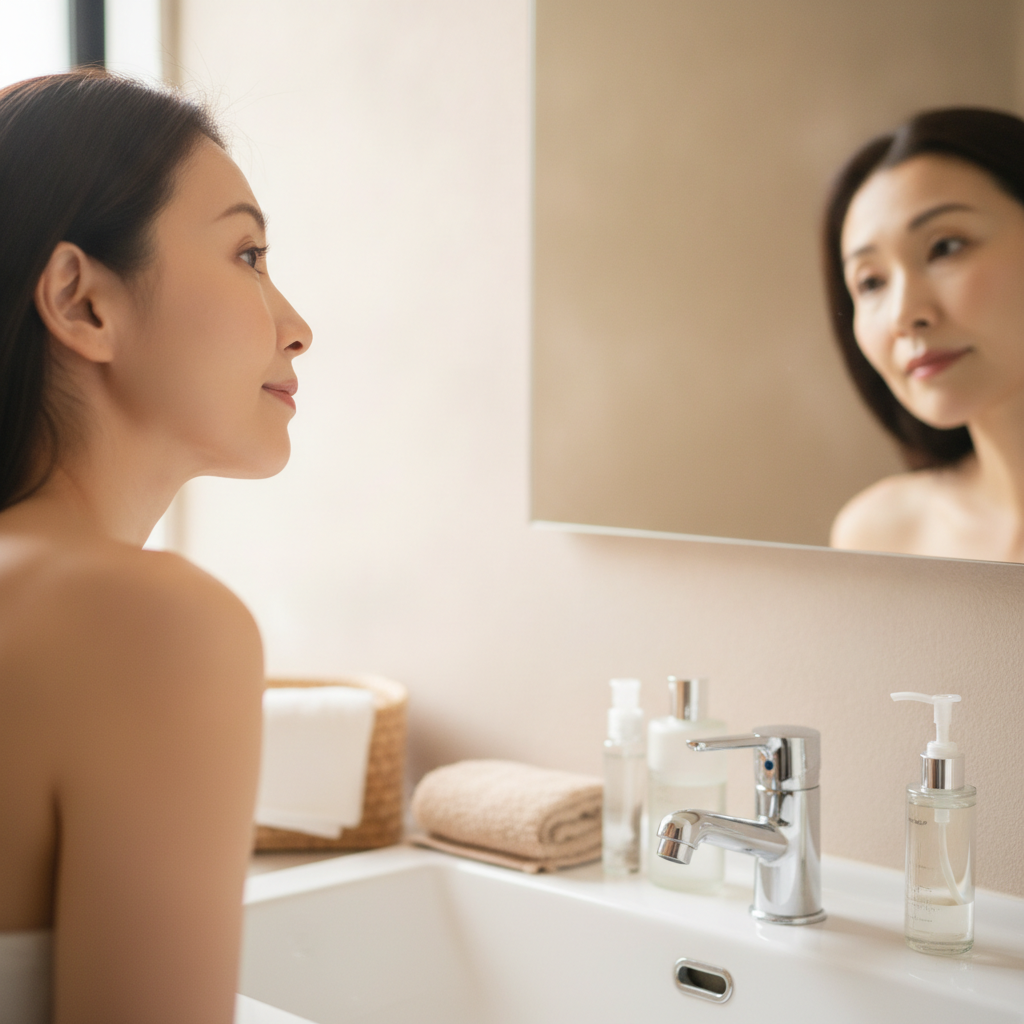 就寝前に確認したい頬の変化｜保湿を見直すチェック項目