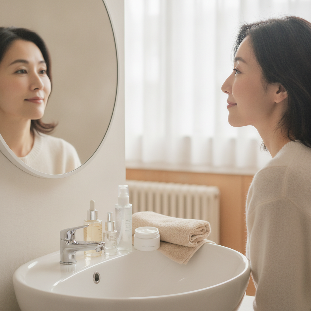 口元が気になる暖房の部屋にどう重ねる？日中の保湿手順