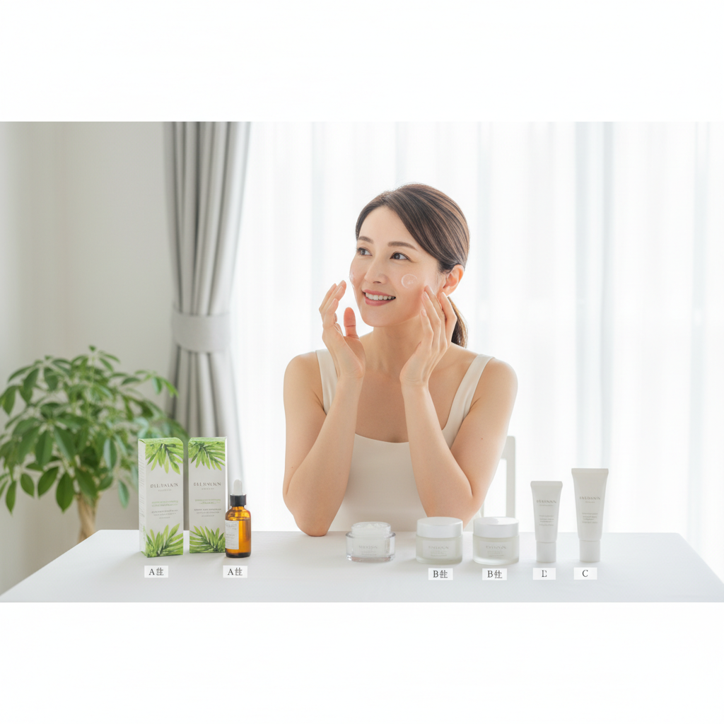 オールインワンゲル 美容オイル セット ボタニカル ハリ 保湿と他商品を比較｜違いを分かりやすく整理