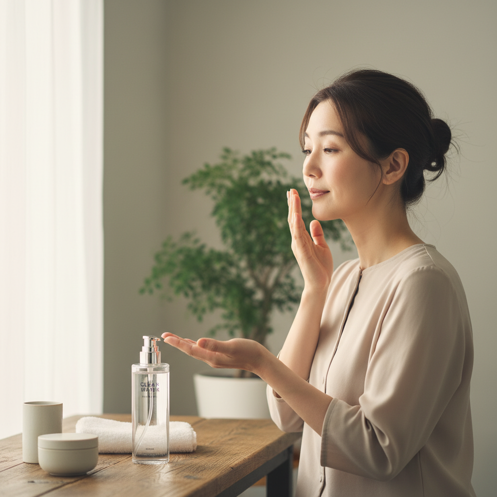 クリアウォーター 200ml オールインワンを使うなら？毎日のケアに取り入れるイメージ